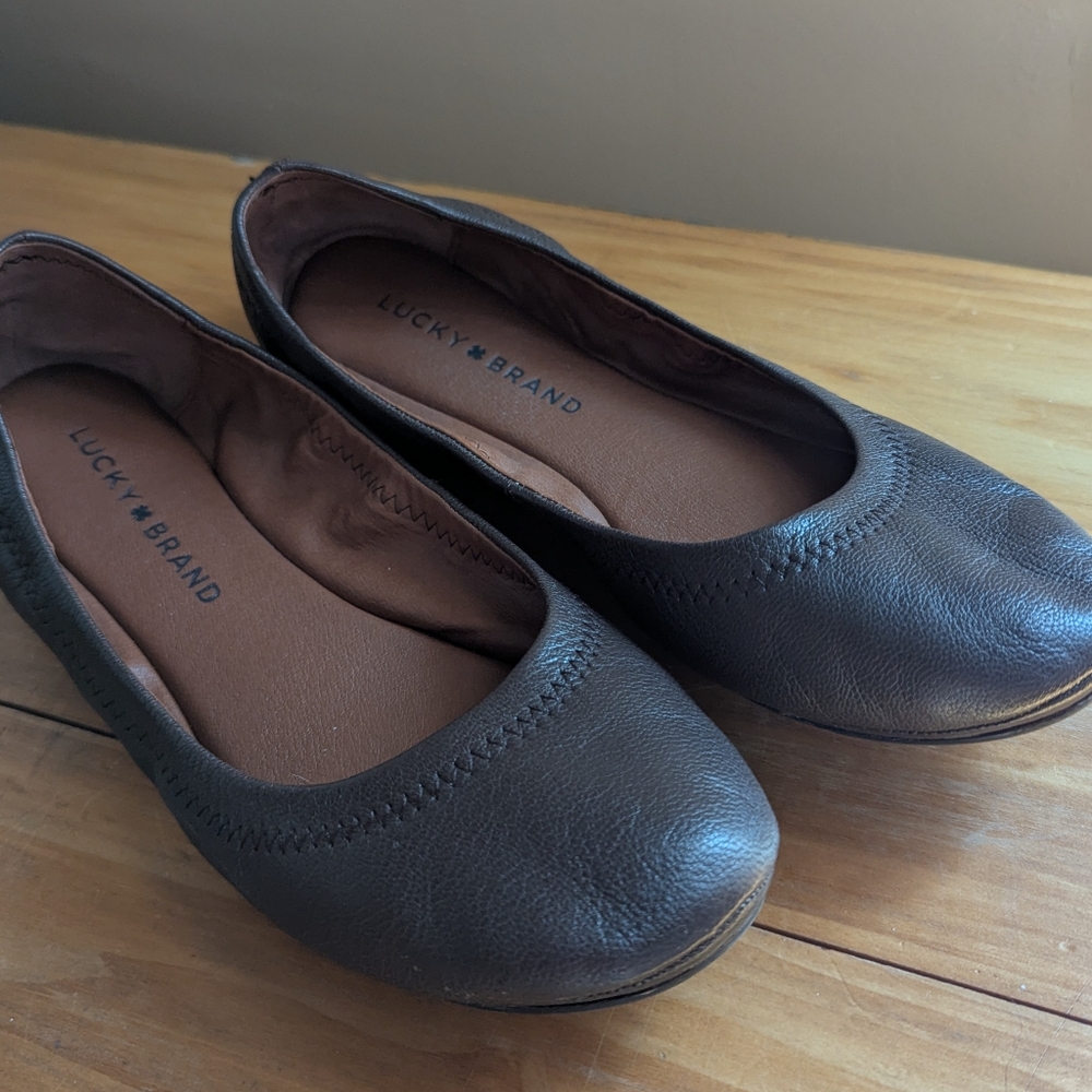 Lucky Brand Women's Brown Flats
